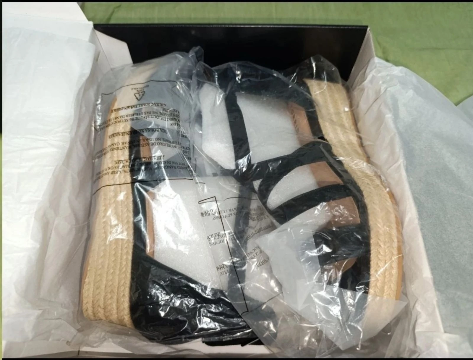 Zwarte espadrilles met hak Torrid 11.5US/44EUR – photo 7